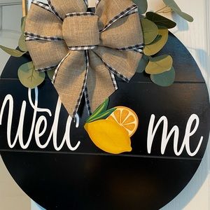 Wood door hanger! Made by me $50 plus shipping